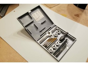 tap die case tool holders & boxes 3d print model - Mito3D