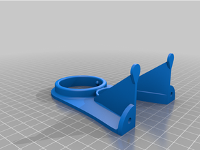 tension adjustable kağıt havlu Kulp destek dikey mutfak yemek 3d print model - Mito3D