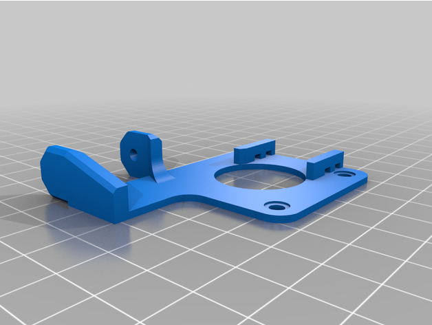 ender 3 extrusora montar pesado acortar masculino hembra 3d impresora partes 3D print model - Mito3D