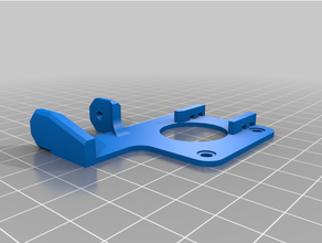 ender 3 extruder mount heavy clip male female 3d printer parts 3d print model - Mito3D