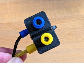 banana plug bracket electronics enclosure 3d print model - Mito3D