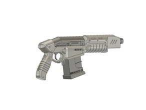 cyberpunk militech crusher shotgun 3d printing cosplay prop cyber punk 2077 gun weapon 3d print model - Mito3D