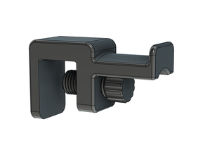 bed mount headphone holder audio headphones hanger hook 3d print model - Mito3D