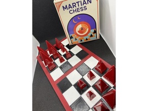 customizable martian chess multicolor board games 2d art boardgame components icehouse looney labs pyramids multicolors 3d print multimaterial parameterized parametric treehouse 3d print model - Mito3D
