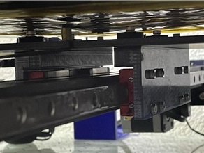 nxc's easy print no-drill mgn12h y-axis linear rail cr-10 3d printer accessories 3d print model - Mito3D