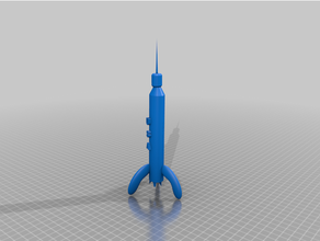 jupiter class rocket 3d printing 3d print model - Mito3D