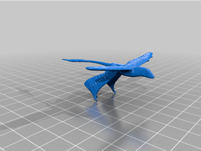 microraptor animaux animal dinosaure mini miniature table 3d print model - Mito3D