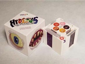 horrible abominaciones juego organizador juguete accesorios mesa 3d print model - Mito3D