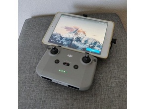 dji Mini 2 Regler Tablette Halter Unterstützung iPad Fahrzeuge mavic Radio Steuerung 3d print model - Mito3D