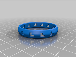 bangle 2yr girl bracelets 3d print model - Mito3D
