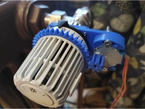 radiator thermostat retrofit diy automation motor 3d print model - Mito3D