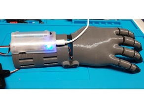biónico mano músculo sensor robótica artificial bionicle nable cinético fénix protésico 3d print model - Mito3D