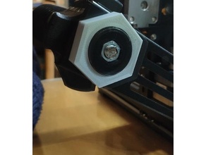ender 3 quick change universal spool holder adapter 3d printer parts pro upgrade filament 3d print model - Mito3D