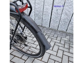 bicicleta guardabarros perdió gimió sucio dedo deporte aire libre 3d print model - Mito3D