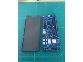 nrf9160dk protettivo base elettronica Bluetooth sviluppo kit nordico semiconduttore nrf52 nrf9160 3d print model - Mito3D