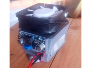 dc impulso conversor 150w ativo resfriamento eletrônicos demitir módulo 3d print model - Mito3D