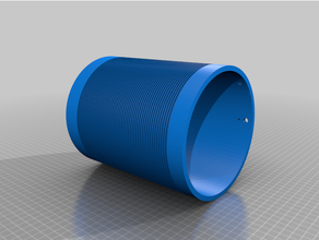 162mm 155mm coil tube electronics 3d print model - Mito3D