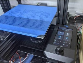 ender 3 v2 compact screen mount spacer 3d printer parts lcd 3d print model - Mito3D