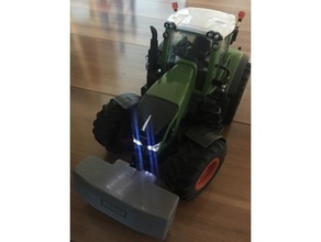 frontgewicht fendt - siku control toy & game accessories 3d print model - Mito3D