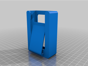 gestreift Brieftasche Geld Clip 3d print model - Mito3D