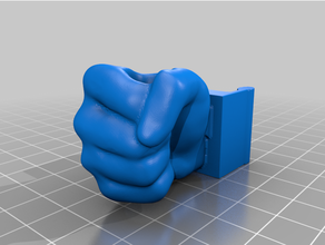 hand filament guide ender 5 3d printer accessories 3d print model - Mito3D