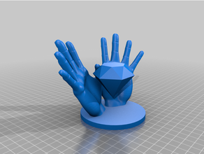 diamond hands 3d printing 3d print model - Mito3D