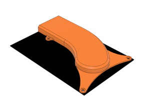 ender 3 silencioso eletrônicos ventilador cobrir bainha 3d impressora partes crialidade ender3 3d print model - Mito3D