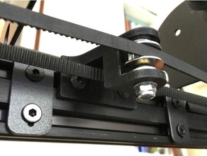 artillery sidewinder x1 belt tensioner - slack remover 3d printing 3d print model - Mito3D