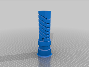 r6 slitta martello rinforzato oggetti scena 3d print model - Mito3D