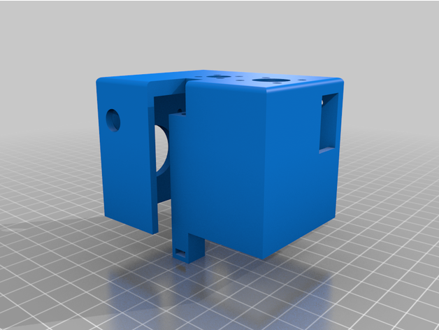 anycubic i3 mega horizontal gantry mod ai3m e3d hemera mount axis 3D print model - Mito3D