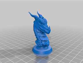 dragon pawn chess piece fantasy 3d print model - Mito3D