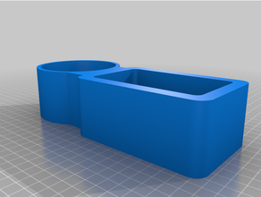 k5 blazer ash tray replacement cup holder containers 3d print model - Mito3D