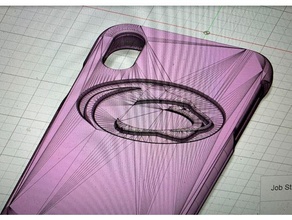 iphone psu penn cubierta carcasa funda 3d impresora accesorios caso 3d print model - Mito3D