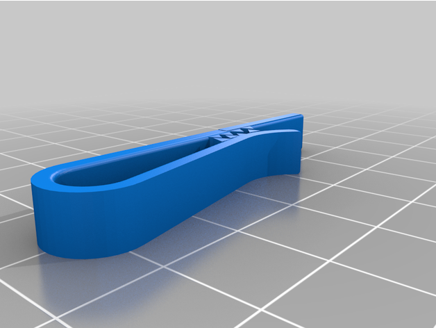 damalı kravat klips diş Aksesuarlar babalar gün Desen 3D print model - Mito3D