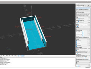 customizable bracket cover battery generator window sill 3d print model - Mito3D