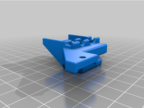ender 5 - extruder strain relief vertical extension 3d printer parts 3d print model - Mito3D