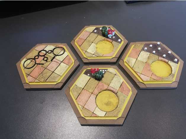 catan variations - wheat games boardgame pieces game settlers 3D print model - Mito3D
