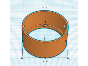 ratos anel argolas 3d print model - Mito3D