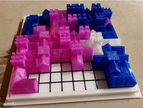 travel cathedral game games boardgame 3d print model - Mito3D