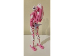 transformers earthrise - arcee leg fillers toys & games transformersearthrise 3d print model - Mito3D