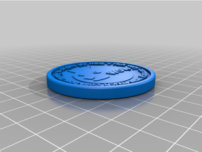 dogecoin 3d impression Bitcoin crypto monnaie 3d print model - Mito3D