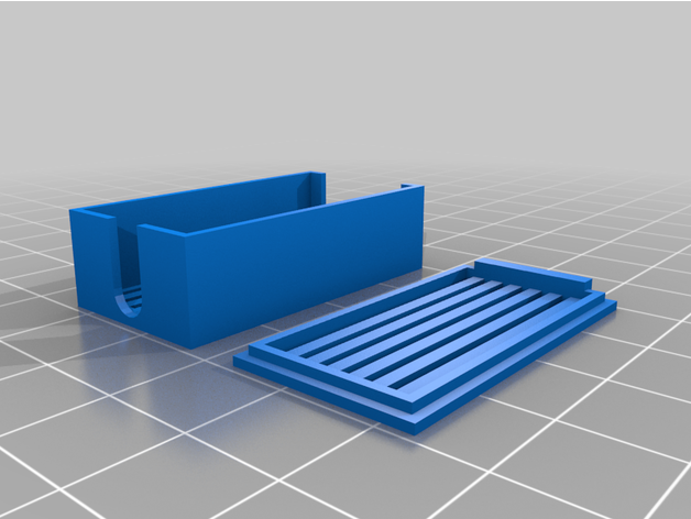 USB dólar convertidor caso funda electrónica 3D print model - Mito3D