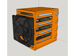 drive caddy dell optiplex trays nas raid storage 3d print model - Mito3D