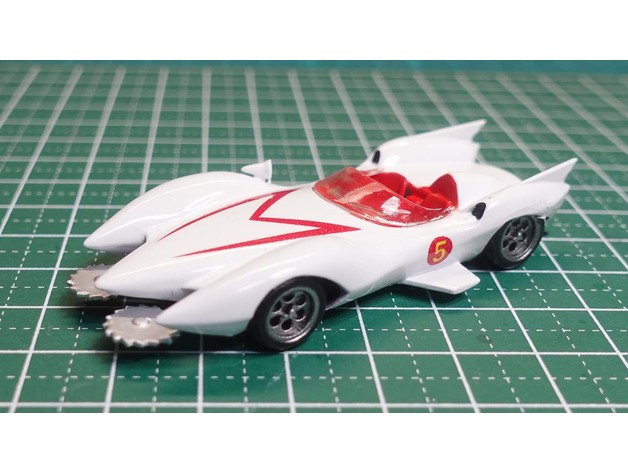 mach 5 veicoli 3D print model - Mito3D