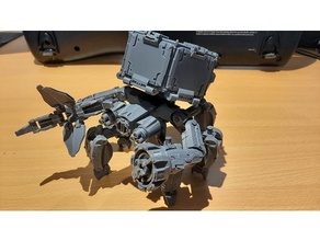 shell walker horizonte amanecer modelo robots 3d print model - Mito3D