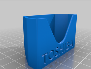 TOSHIBA ct 90326 titulaire soutien organisation 3d print model - Mito3D