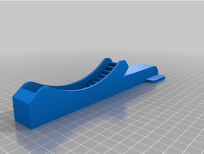 cog laptop stand - adjustable angle cogs 3d print model - Mito3D
