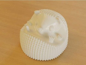 hedgehog ball animals 3d print model - Mito3D