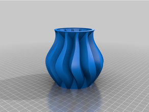 strange vase 3d printing vase 3d print model - Mito3D