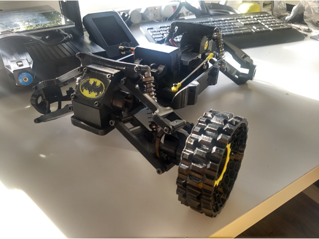 openrc 100mm truggy Reifen luftlos Fahrzeuge 3D print model - Mito3D